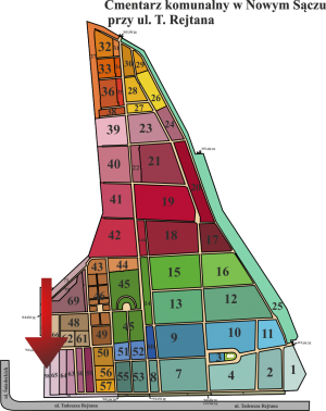 Brak mapy sektorowej