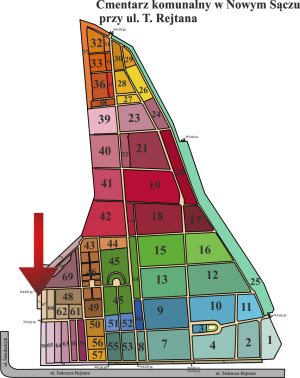 Brak mapy sektorowej