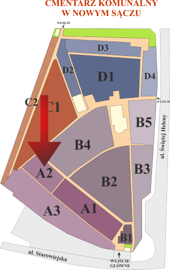Brak mapy sektorowej