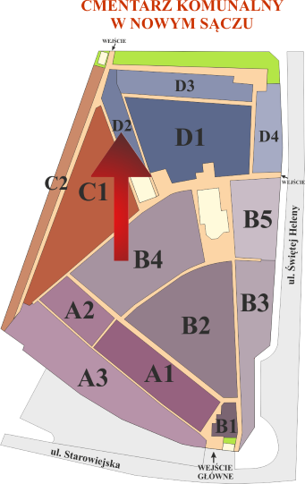 Brak mapy sektorowej