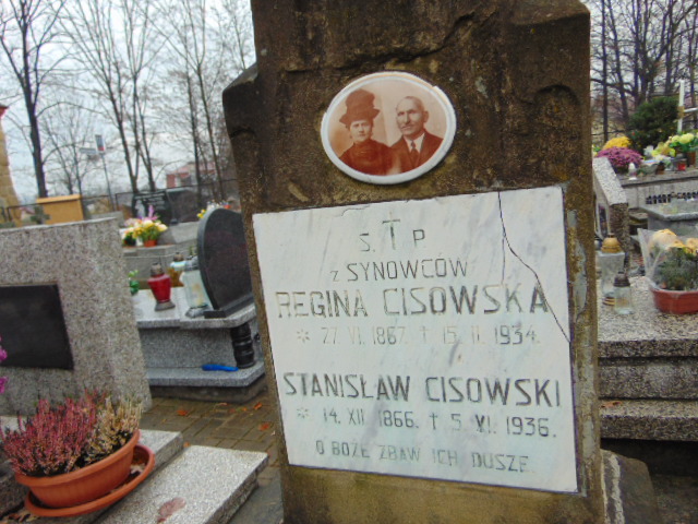 Stanisław Cisowski 1866 Nowy Sącz - Grobonet - Wyszukiwarka osób pochowanych