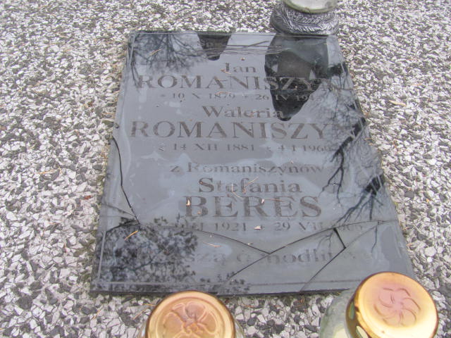 Waleria Romaniszyn 1881 Nowy Sącz - Grobonet - Wyszukiwarka osób pochowanych