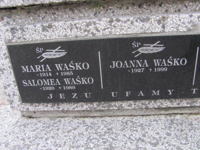 Józef WAŚKO 1959 Nowy Sącz - Grobonet - Wyszukiwarka osób pochowanych