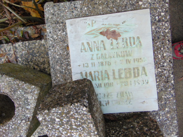 Anna Lebda 1876 Nowy Sącz - Grobonet - Wyszukiwarka osób pochowanych