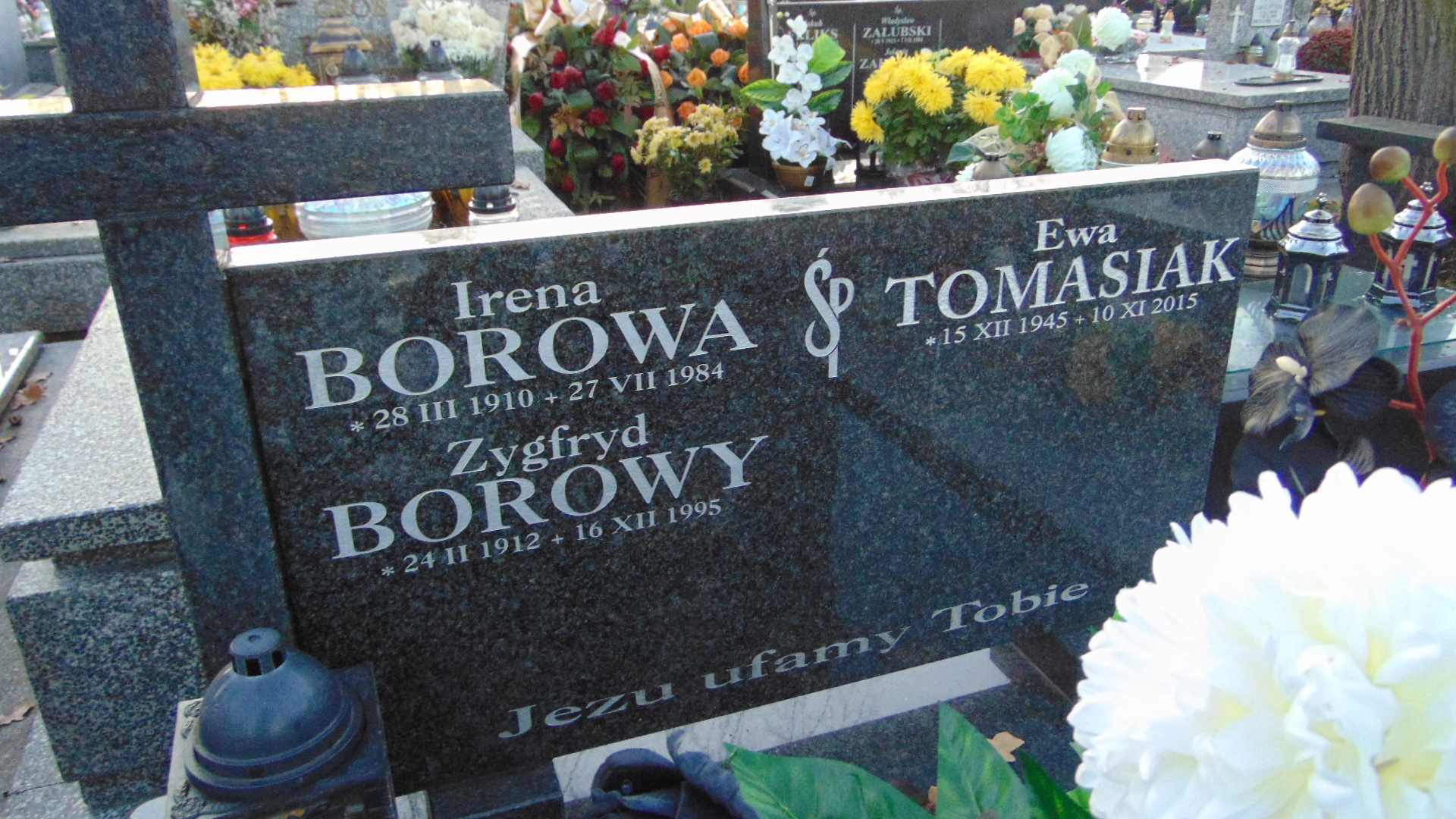 Ewa Tomasiak 1945 Nowy Sącz - Grobonet - Wyszukiwarka osób pochowanych