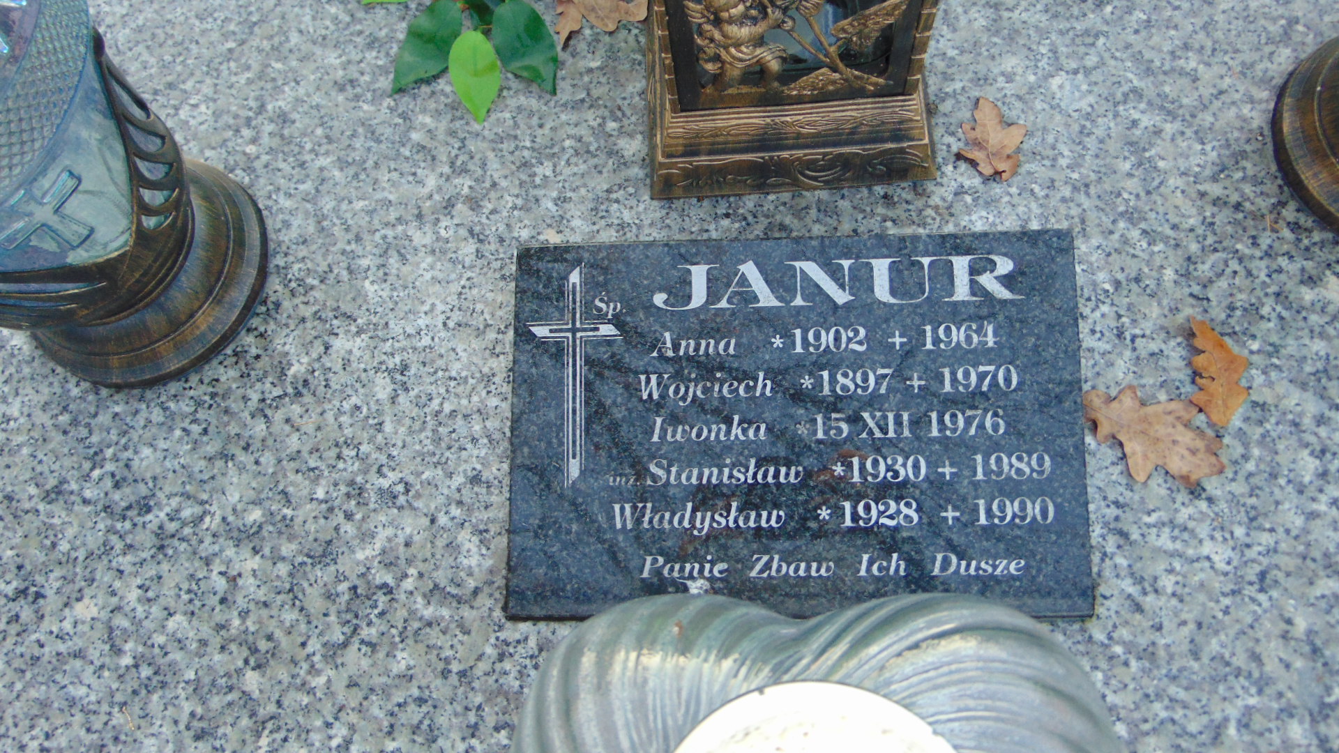 Iwona Janur 1976 Nowy Sącz - Grobonet - Wyszukiwarka osób pochowanych