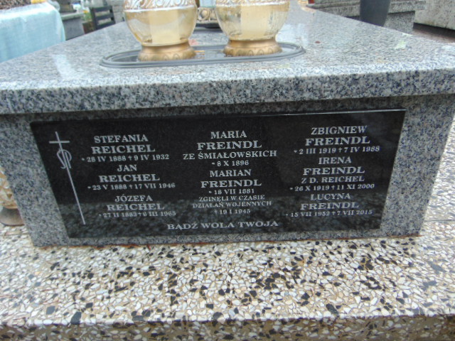 Lucyna Freindl 1952 Nowy Sącz - Grobonet - Wyszukiwarka osób pochowanych
