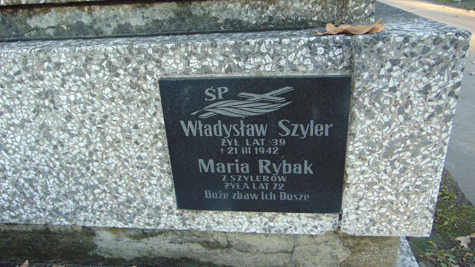 Maria Szyler 1900 Nowy Sącz - Grobonet - Wyszukiwarka osób pochowanych