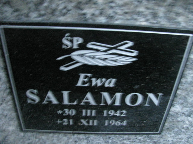 Józefa Salomon 1912 Nowy Sącz - Grobonet - Wyszukiwarka osób pochowanych