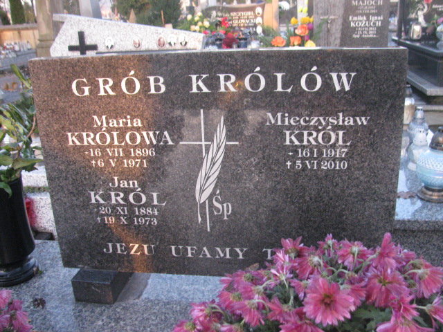 Mieczysław Król 1917 Nowy Sącz - Grobonet - Wyszukiwarka osób pochowanych