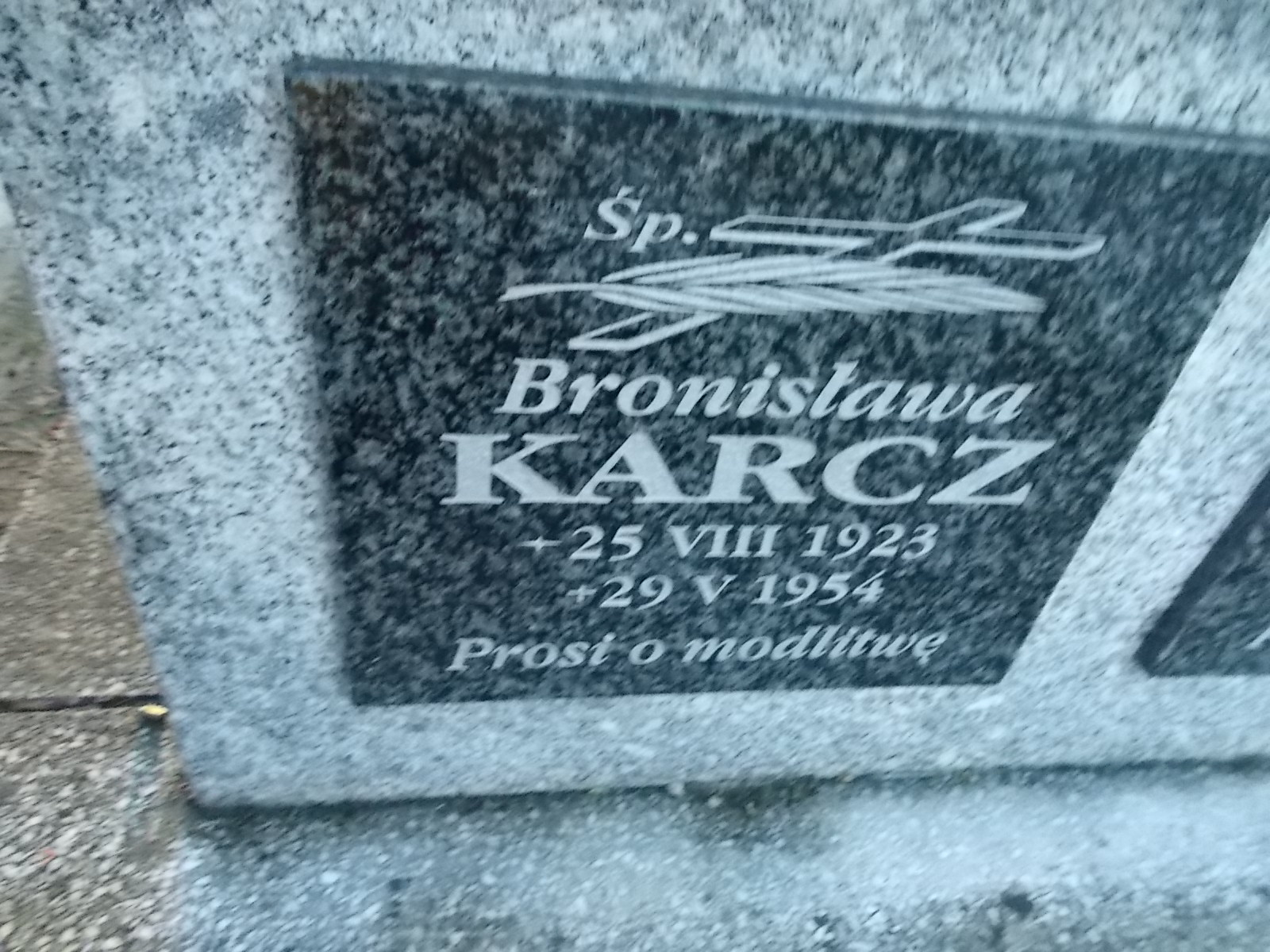 Marian Karcz 1948 Nowy Sącz - Grobonet - Wyszukiwarka osób pochowanych
