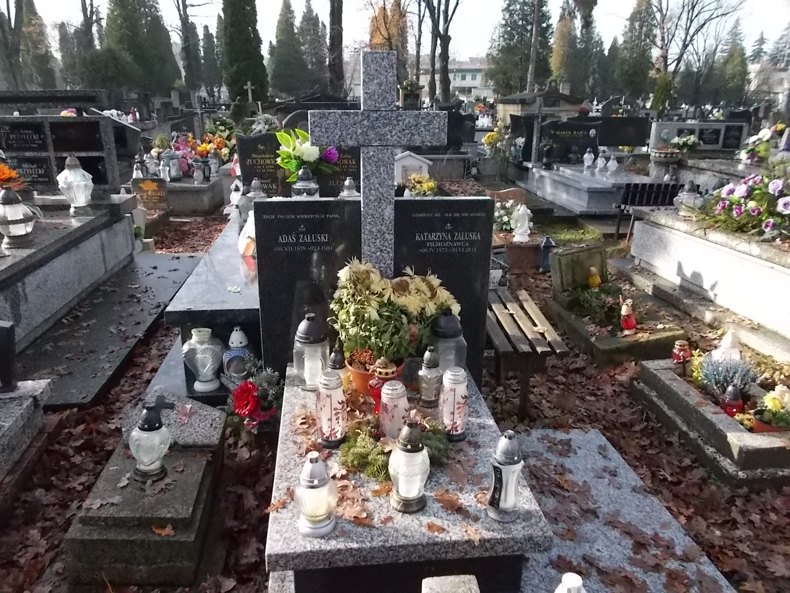 Grób Katarzyna Załuska