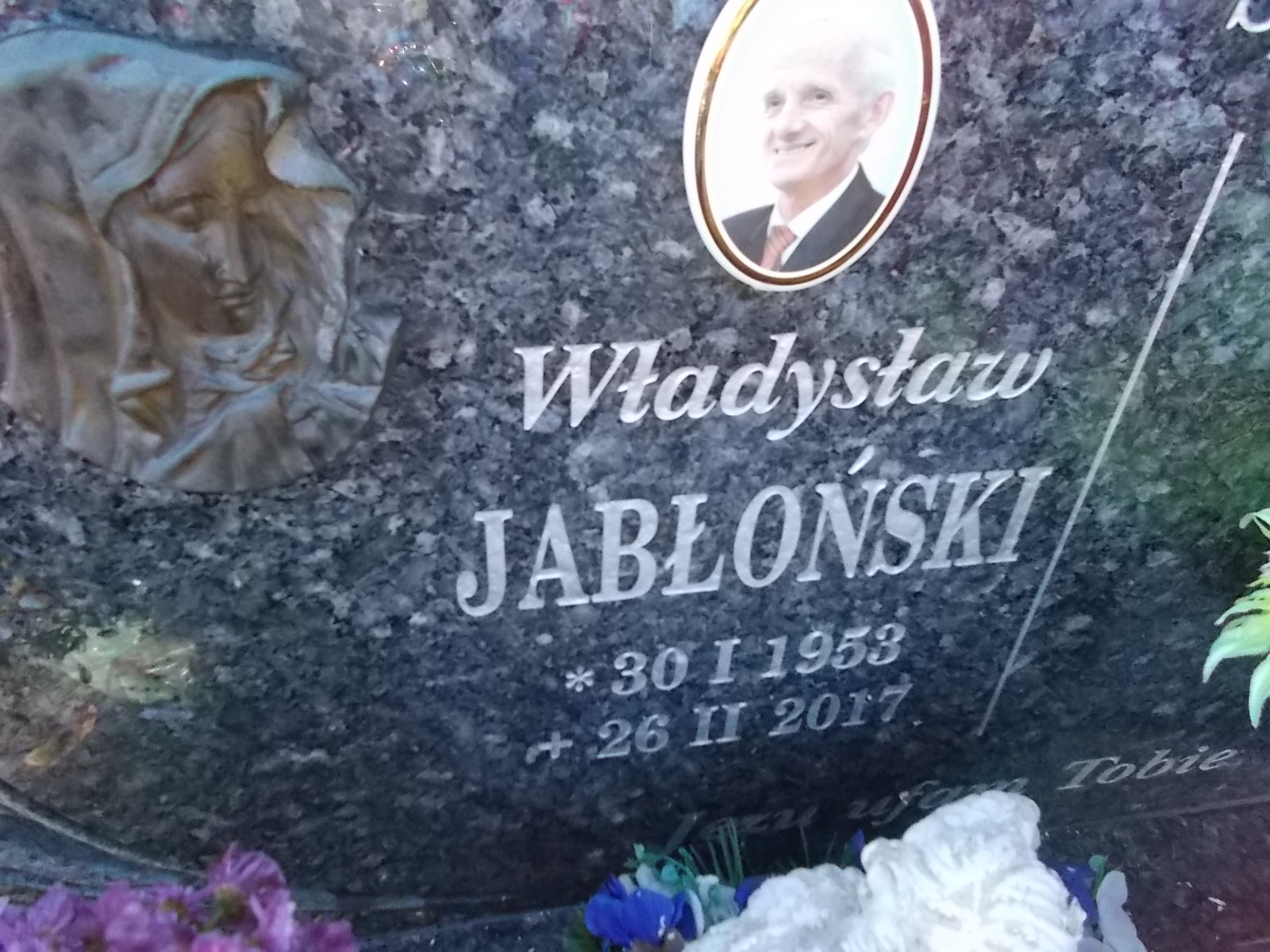 Władysław Jabłoński 1953 Nowy Sącz - Grobonet - Wyszukiwarka osób pochowanych