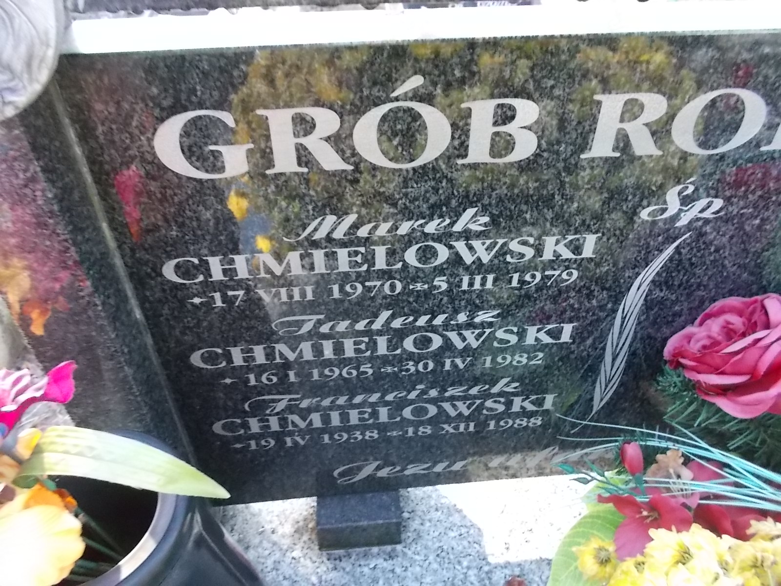 Tadeusz Chmielowski 1965 Nowy Sącz - Grobonet - Wyszukiwarka osób pochowanych