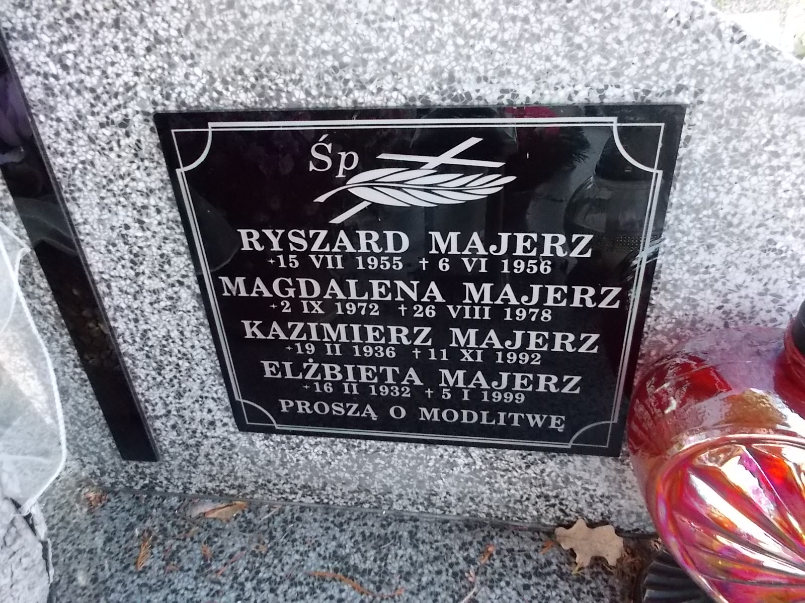 Ryszard Majerz 1955 Nowy Sącz - Grobonet - Wyszukiwarka osób pochowanych