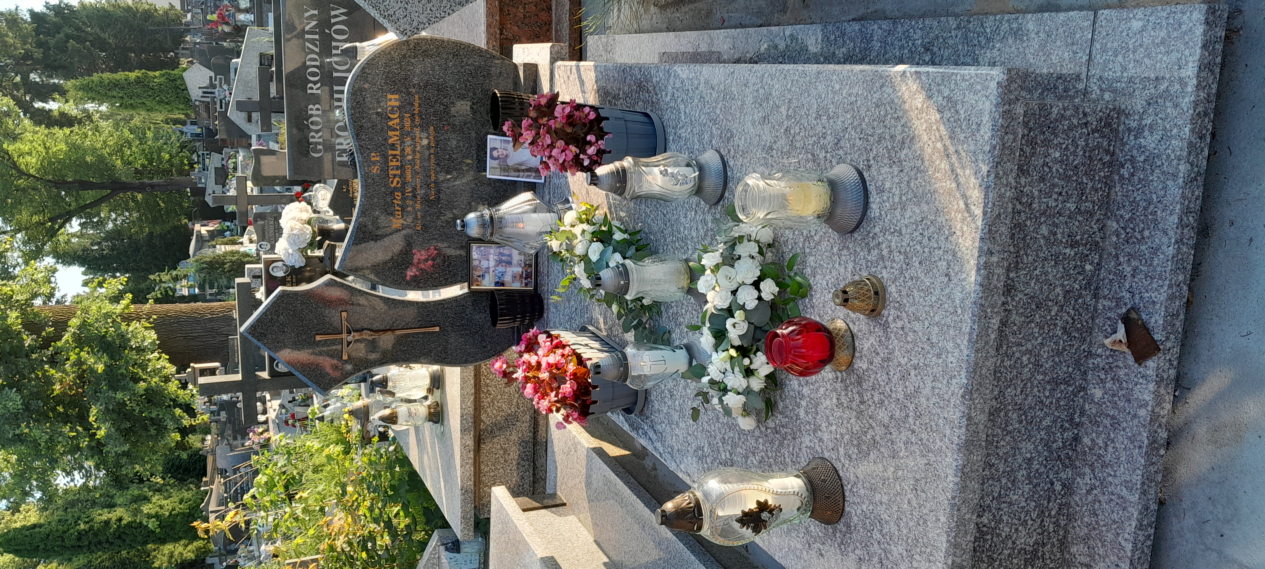 Marta STELMACH 2003 Nowy Sącz - Grobonet - Wyszukiwarka osób pochowanych