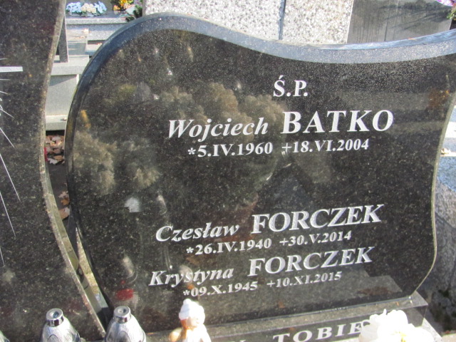 Czesław Forczek 1940 Nowy Sącz - Grobonet - Wyszukiwarka osób pochowanych