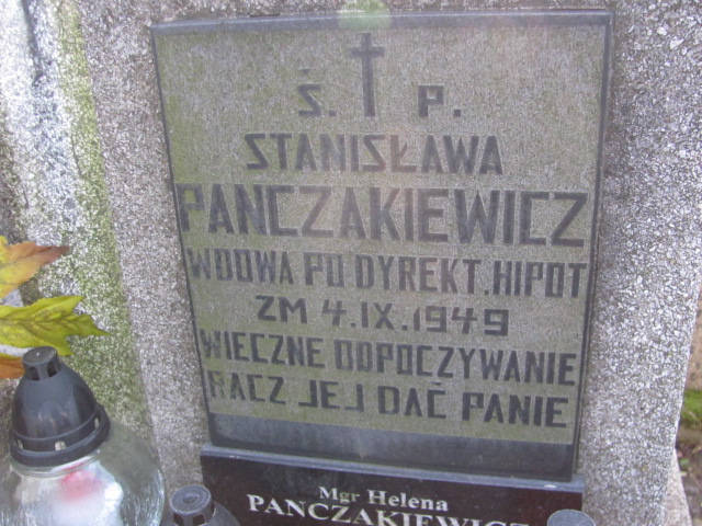 Stanisława Panczakiewicz Nowy Sącz - Grobonet - Wyszukiwarka osób pochowanych
