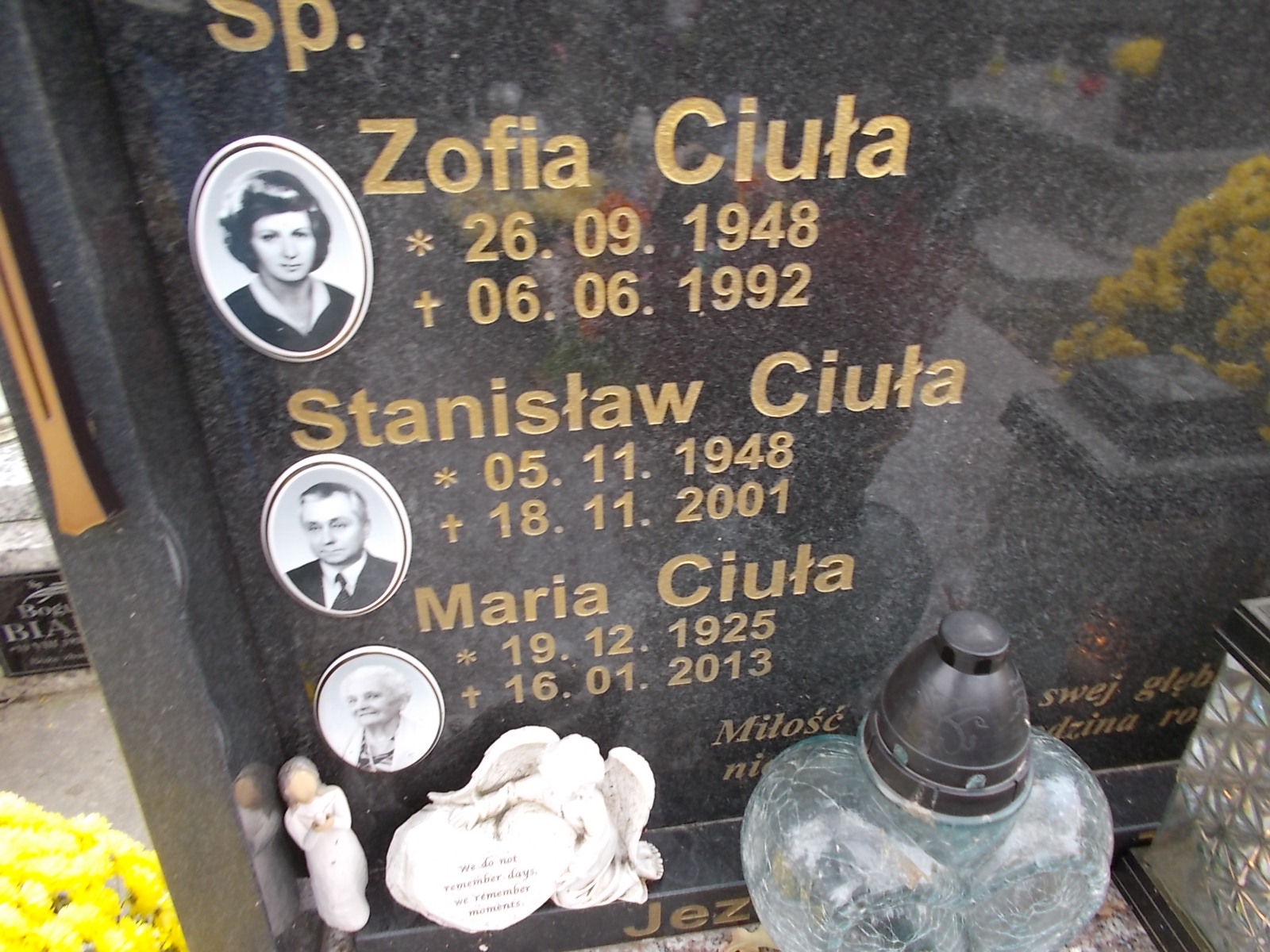 Maria CIUŁA 1925 Nowy Sącz - Grobonet - Wyszukiwarka osób pochowanych