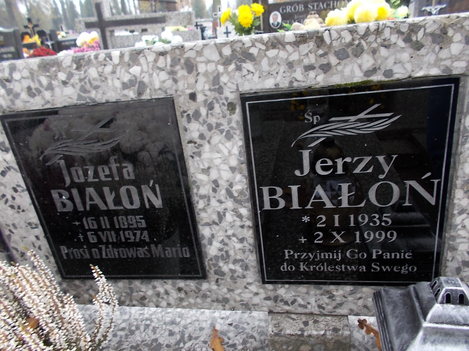 Bogumiła Białoń 1938 Nowy Sącz - Grobonet - Wyszukiwarka osób pochowanych