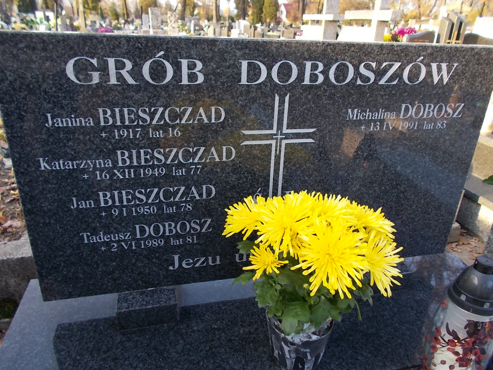 Tadeusz Dobosz 1908 Nowy Sącz - Grobonet - Wyszukiwarka osób pochowanych