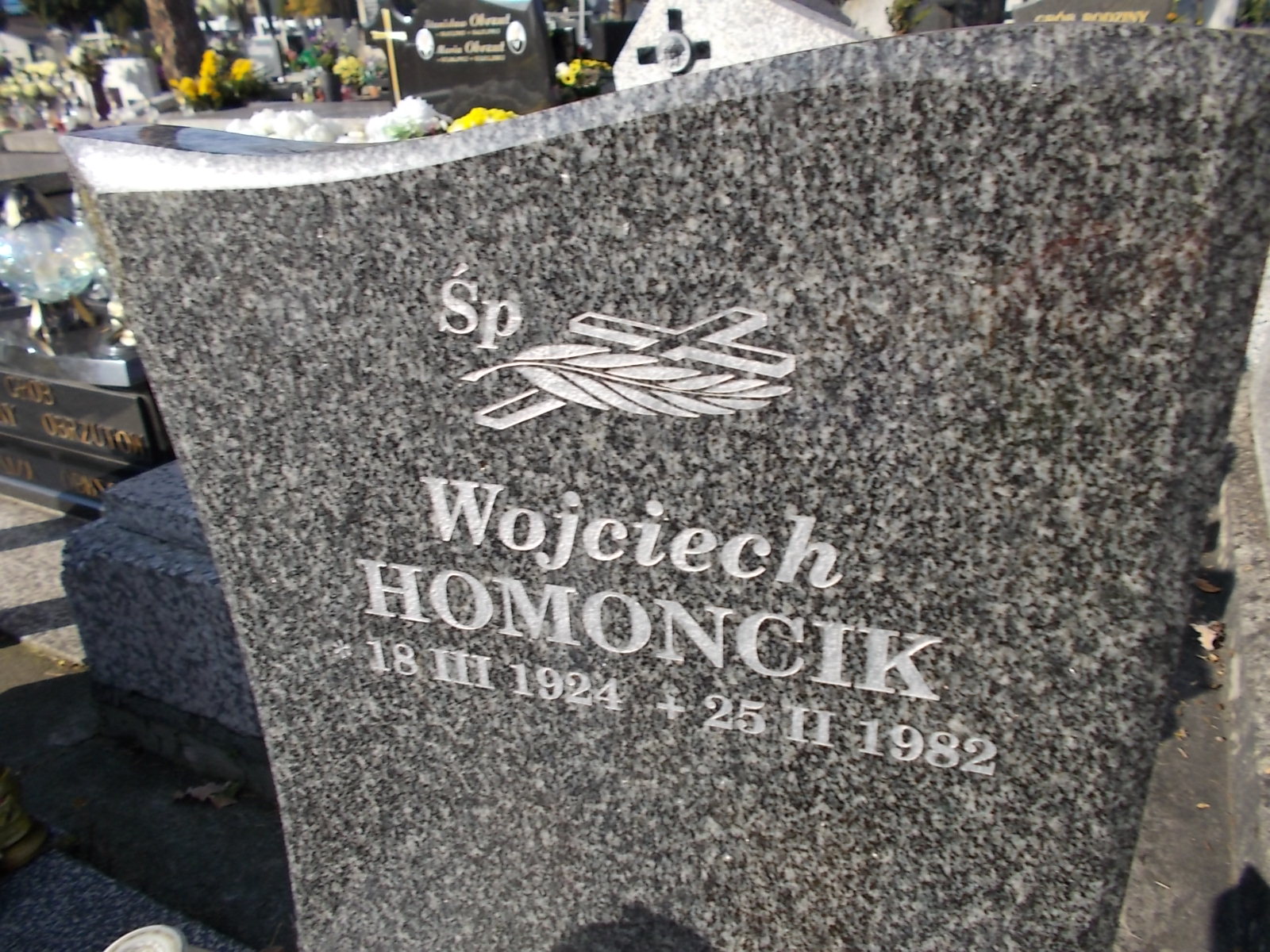 Mieczysław Homoncik  1957 Nowy Sącz - Grobonet - Wyszukiwarka osób pochowanych