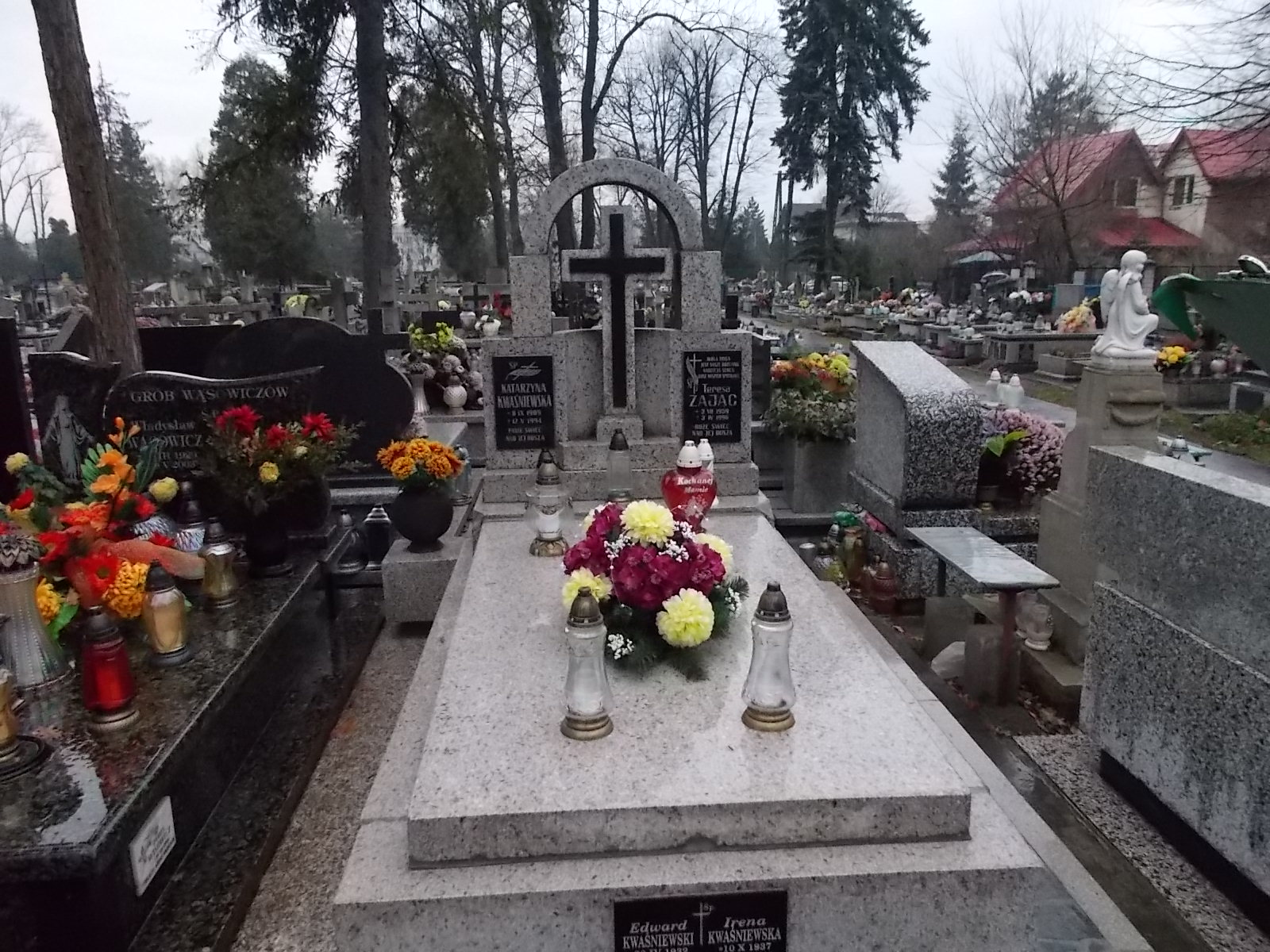 Grób Irena Kwaśniewska