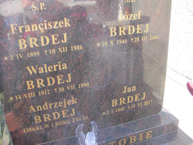 Halina Brdej 1955 Nowy Sącz - Grobonet - Wyszukiwarka osób pochowanych