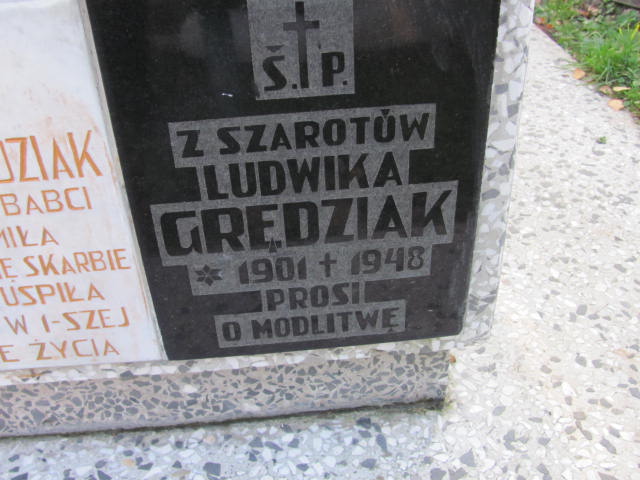 Grób Ludwik Grędziak