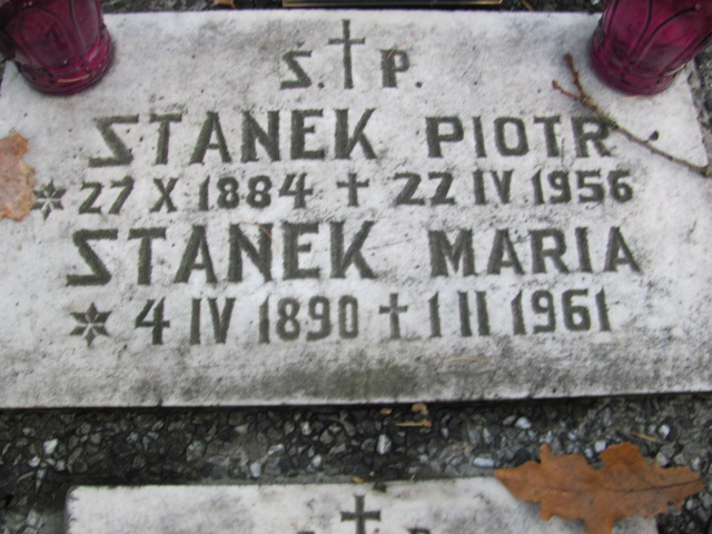 Jan Stanek 1921 Nowy Sącz - Grobonet - Wyszukiwarka osób pochowanych