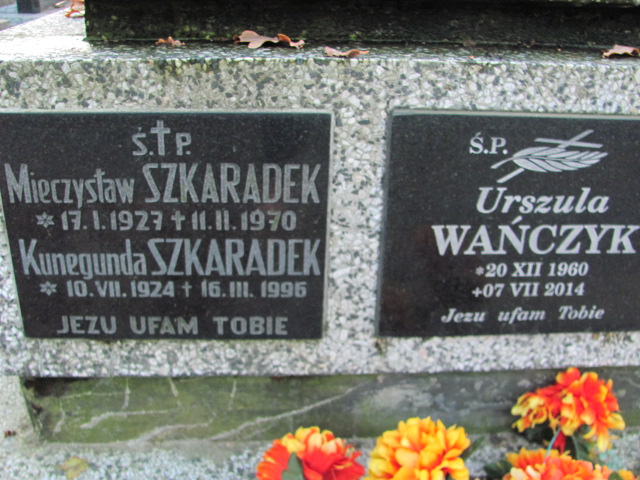 Stanisław Wańczyk  1956 Nowy Sącz - Grobonet - Wyszukiwarka osób pochowanych