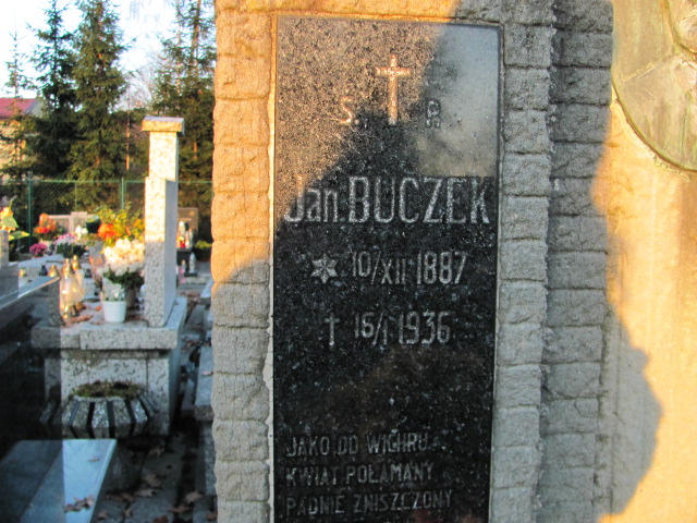Jan Buczek 1887 Nowy Sącz - Grobonet - Wyszukiwarka osób pochowanych