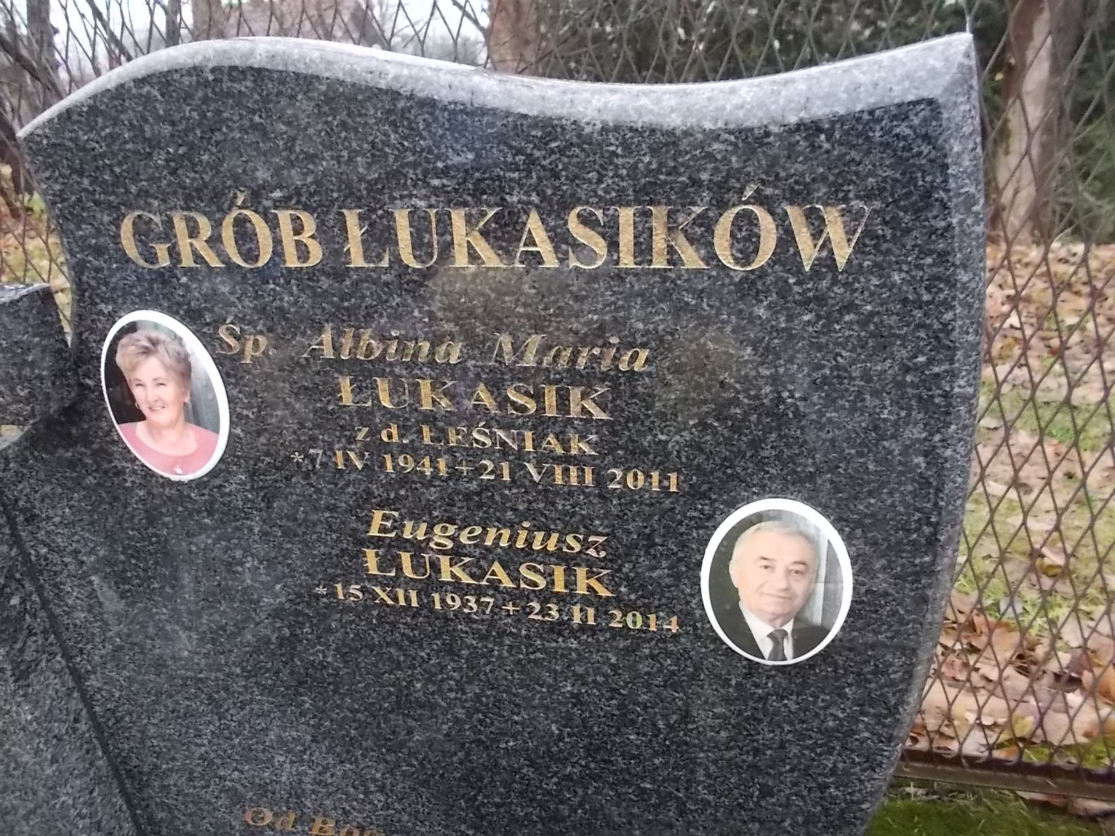 Eugeniusz Łukasik 1937 Nowy Sącz - Grobonet - Wyszukiwarka osób pochowanych