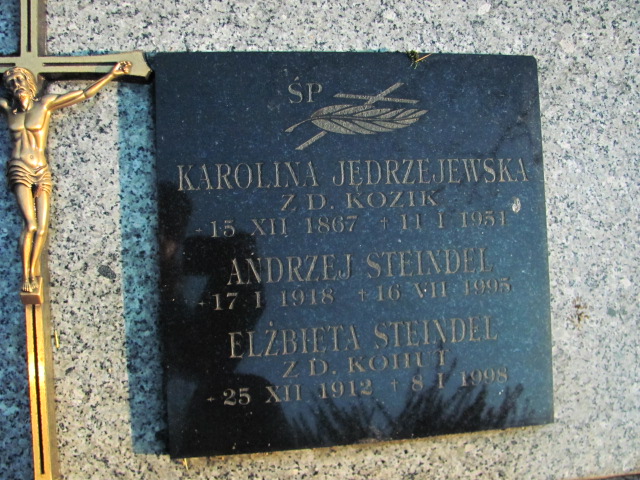 Karolina Jędrzejewska 1867 Nowy Sącz - Grobonet - Wyszukiwarka osób pochowanych