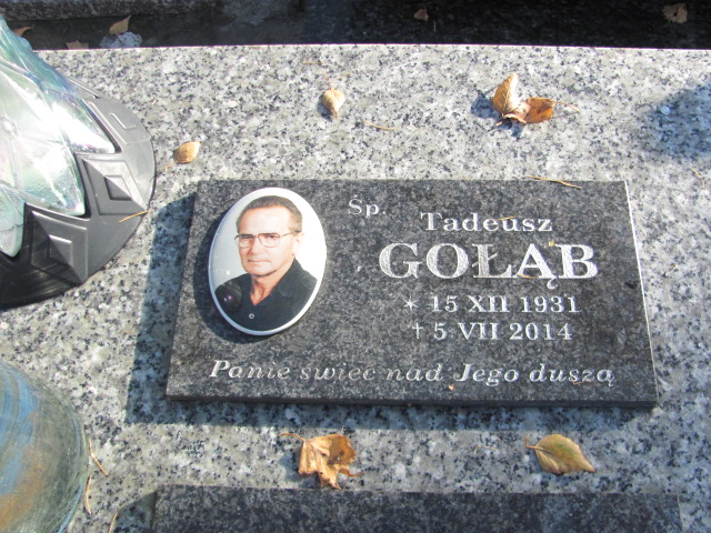 Tadeusz Gołąb 1931 Nowy Sącz - Grobonet - Wyszukiwarka osób pochowanych