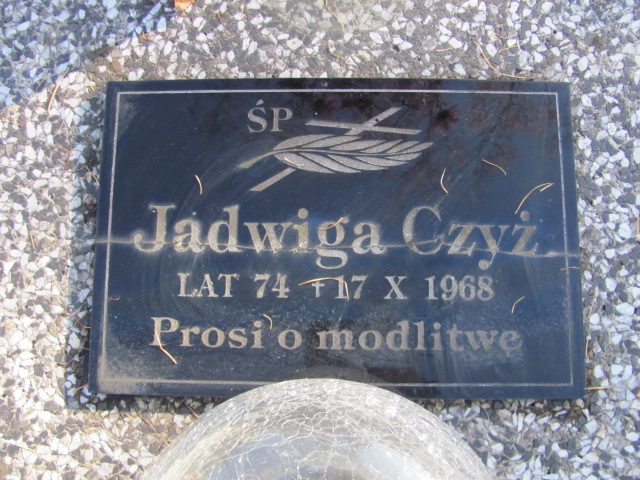 Jadwiga Czyż 1894 Nowy Sącz - Grobonet - Wyszukiwarka osób pochowanych