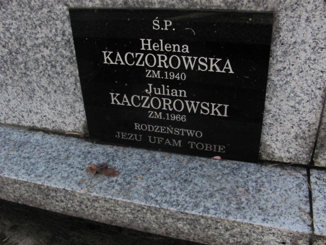 Ludwik Kaczorowski 1898 Nowy Sącz - Grobonet - Wyszukiwarka osób pochowanych