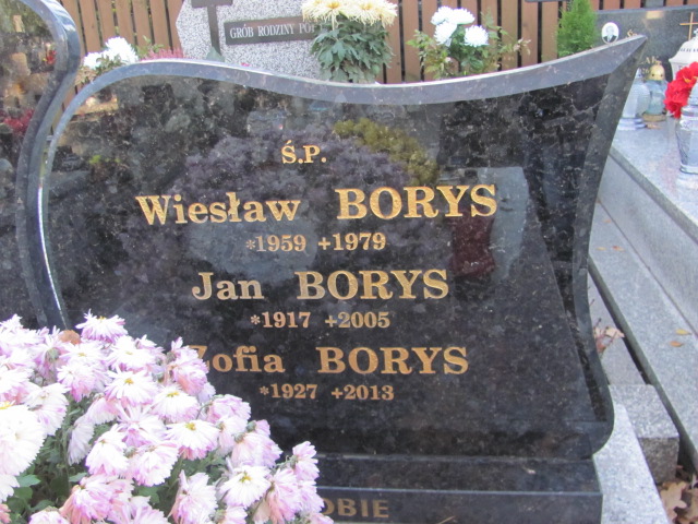 Wiesław Borys 1959 Nowy Sącz - Grobonet - Wyszukiwarka osób pochowanych