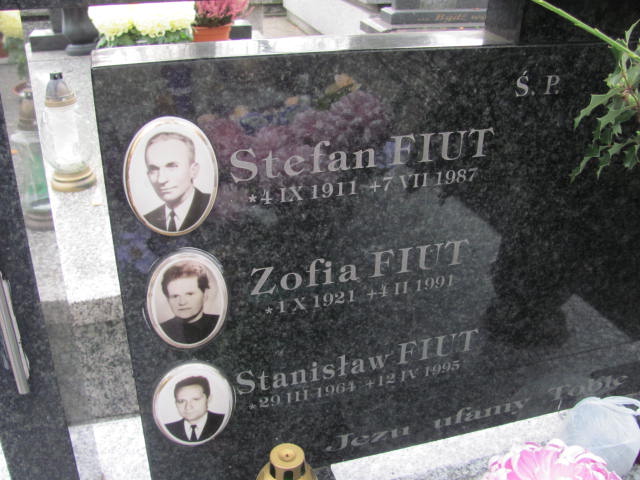 Stefan Fiut 1911 Nowy Sącz - Grobonet - Wyszukiwarka osób pochowanych
