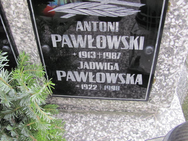 Antoni Pawłowski 1913 Nowy Sącz - Grobonet - Wyszukiwarka osób pochowanych
