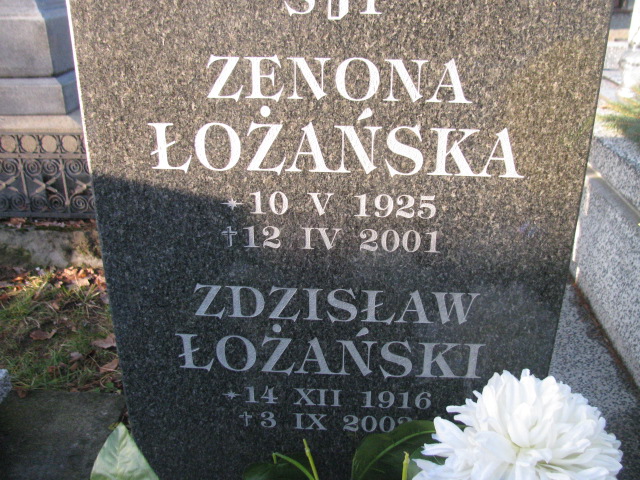 Zdzisław Łożański 1916 Nowy Sącz - Grobonet - Wyszukiwarka osób pochowanych