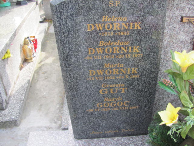 Maria Dwornik 1932 Nowy Sącz - Grobonet - Wyszukiwarka osób pochowanych