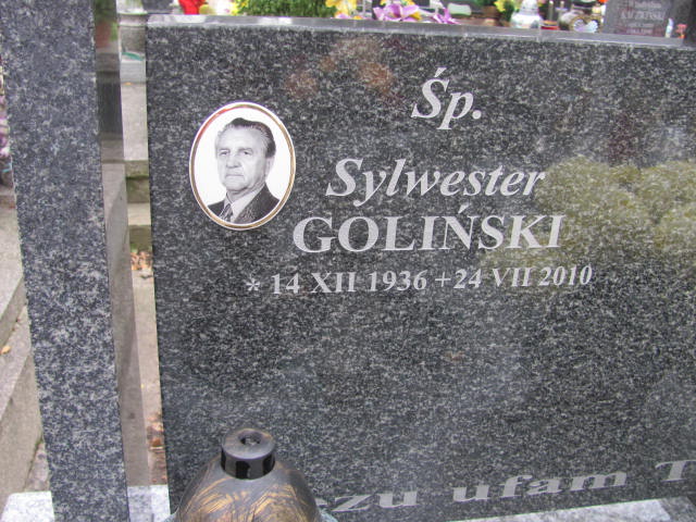 Sylwester Goliński 1936 Nowy Sącz - Grobonet - Wyszukiwarka osób pochowanych