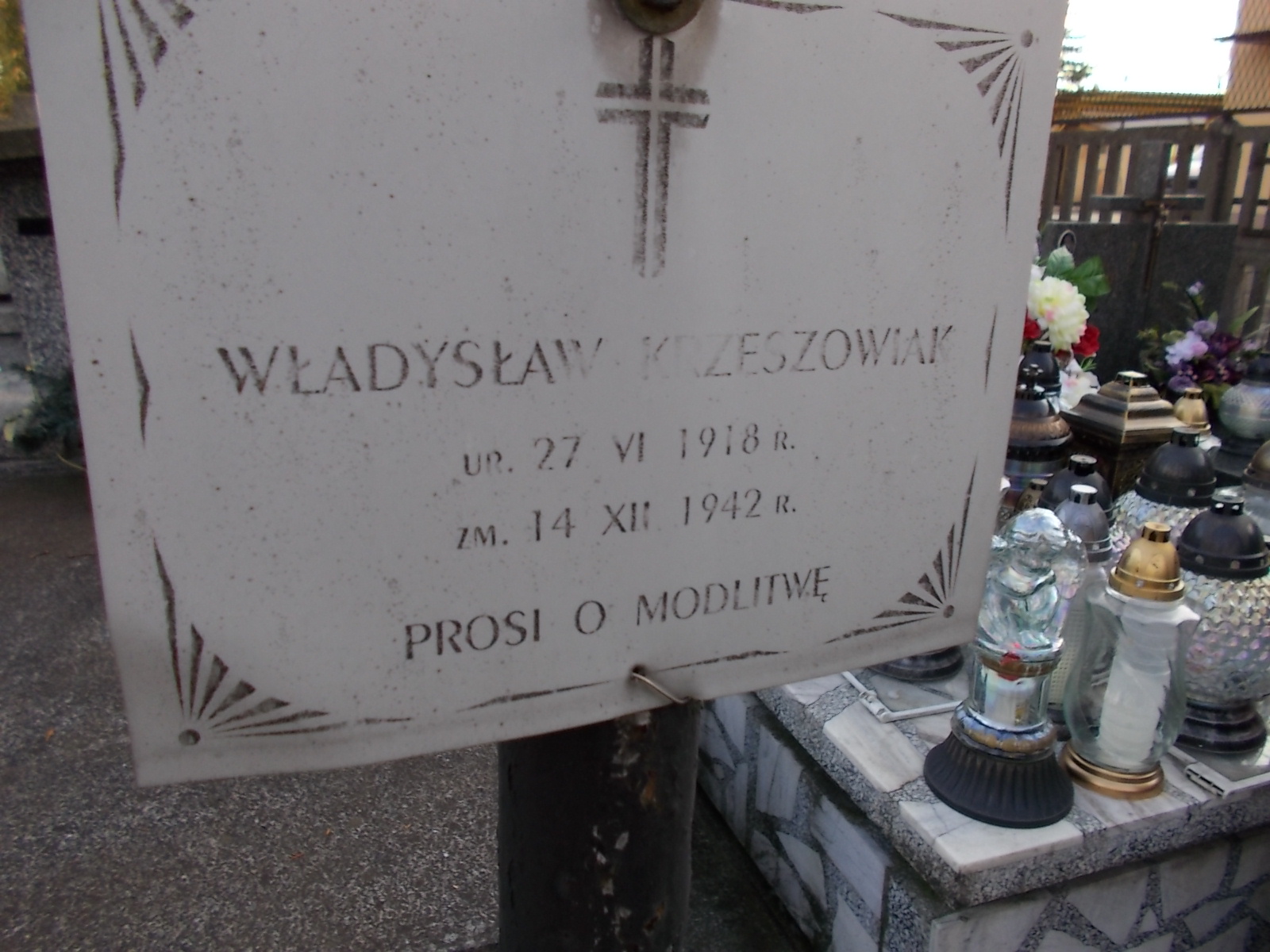 Władysław Krzeszowiak 1918 Nowy Sącz - Grobonet - Wyszukiwarka osób pochowanych