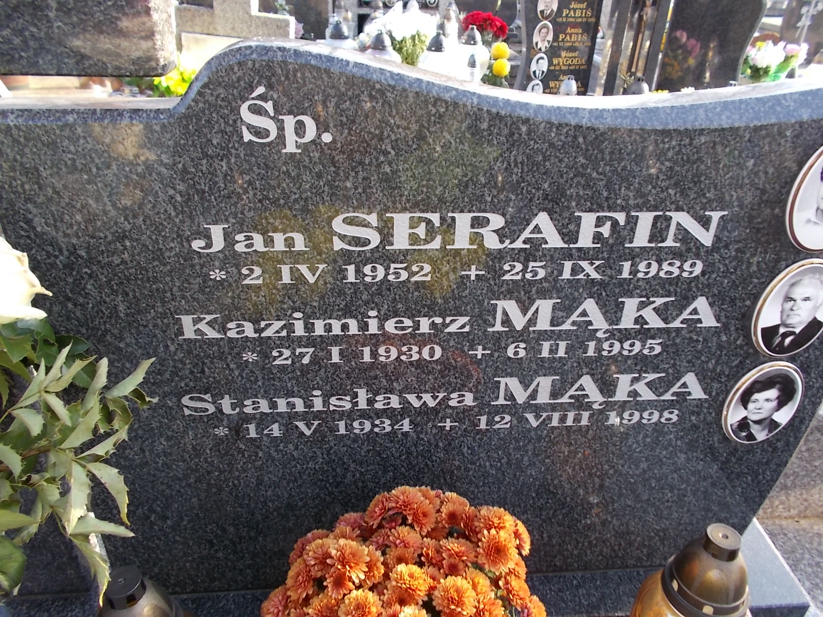 Jan Serafin 1952 Nowy Sącz - Grobonet - Wyszukiwarka osób pochowanych