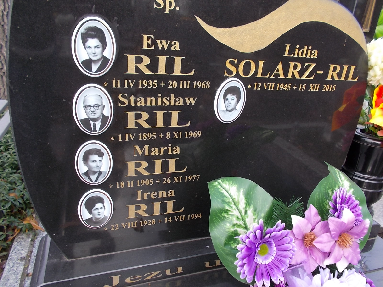 Lidia Solarz Ril 1945 Nowy Sącz - Grobonet - Wyszukiwarka osób pochowanych