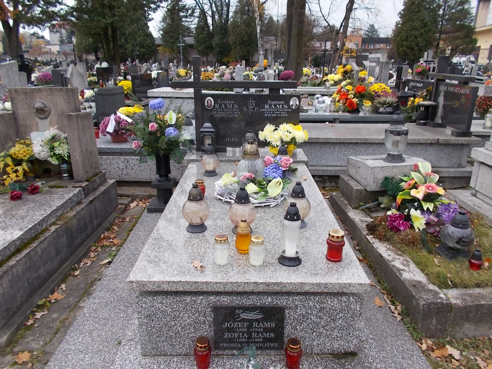 Grób Zygmunt Rams