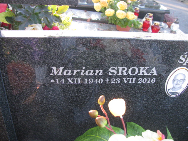 Marian Sroka 1940 Nowy Sącz - Grobonet - Wyszukiwarka osób pochowanych