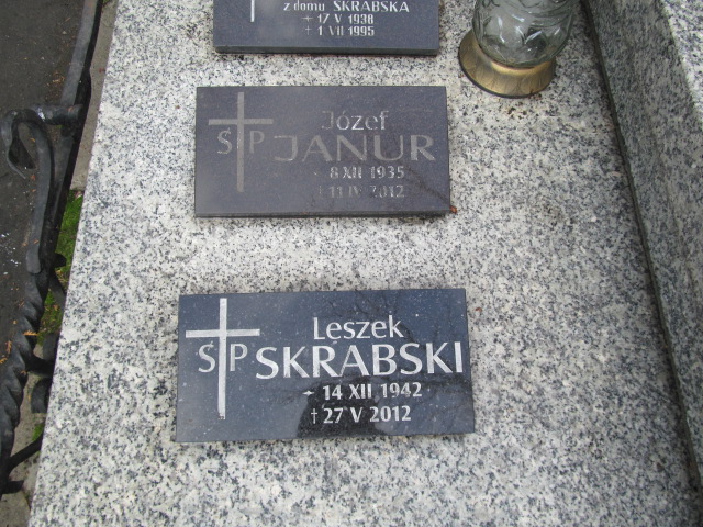 Leszek Skrabski 1942 Nowy Sącz - Grobonet - Wyszukiwarka osób pochowanych