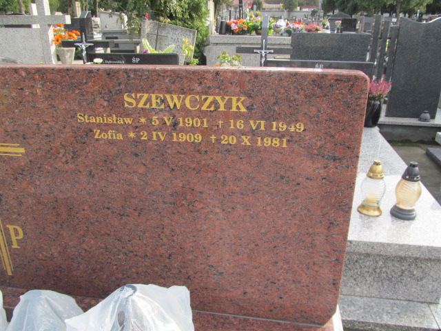 Zofia Szewczyk 1909 Nowy Sącz - Grobonet - Wyszukiwarka osób pochowanych